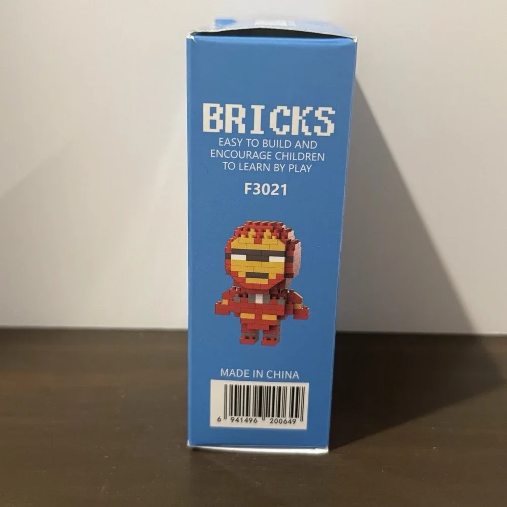 Iron Man Micro Bricks Building Set 179pcs Superhero Blocks DMXC F3021 Marvel New